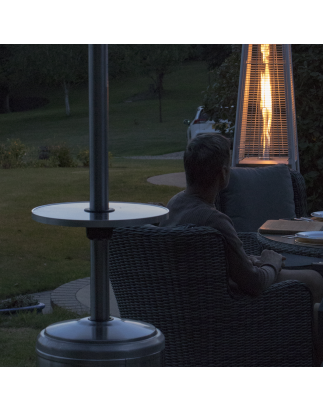 Table Dellonda pour chauffe-terrasse tour