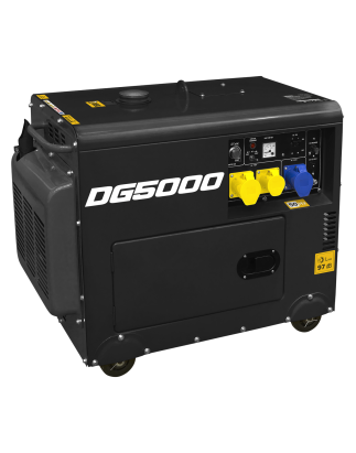 Diesel Generator - 4-Stroke Engine 5000W 110/230V