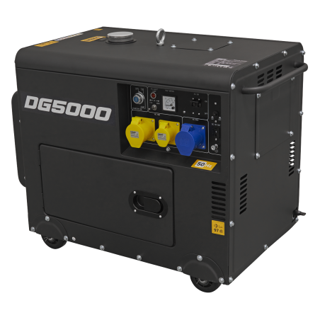 Diesel Generator - 4-Stroke Engine 5000W 110/230V