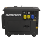 Diesel Generator - 4-Stroke Engine 5000W 110/230V