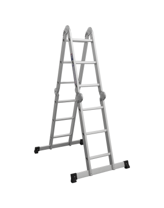 Folding Platform Ladder 4-Way Aluminium - BS EN 131