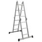 Folding Platform Ladder 4-Way Aluminium - BS EN 131