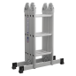 Folding Platform Ladder 4-Way Aluminium - BS EN 131