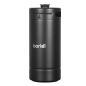 Baridi Growler Keg 4L, noir mat adapté aux boissons gazeuses et à la bière - DH101