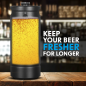 Baridi Growler Keg 4L, Matte Black suitable for Soft Drinks and Beer- DH101