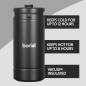 Baridi Growler Keg 4L, Matte Black suitable for Soft Drinks and Beer- DH101