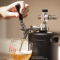 Baridi UK Style Beer Tap with CO2 Regulator for Baridi Growler Kegs - DH102