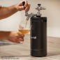 Robinet à bière de style britannique Baridi avec régulateur de CO2 pour fûts Baridi Growler - DH102