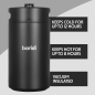 Baridi Growler Keg 5L, Matte Black suitable for Soft Drinks and Beer- DH104