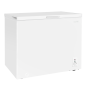 Baridi Freestanding Chest Freezer, 199L Capacity, Garages and Outbuilding Safe, -12 to -24°C Adjustable Thermostat with Refriger