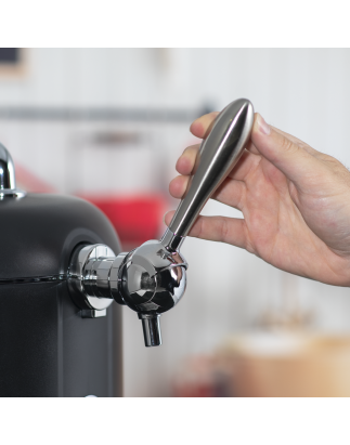 Baridi Robinet Distributeur de Fût de Bière 6 L avec Compresseur Électrique et Refroidissement Intégré, Sans Cartouches de Gaz -