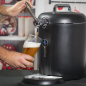 Baridi Robinet Distributeur de Fût de Bière 6 L avec Compresseur Électrique et Refroidissement Intégré, Sans Cartouches de Gaz -