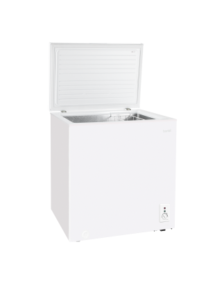 Baridi Freestanding Chest Freezer, 99L Capacity, Garages and Outbuilding Safe, -12 to -24°C Adjustable Thermostat with Refrigera