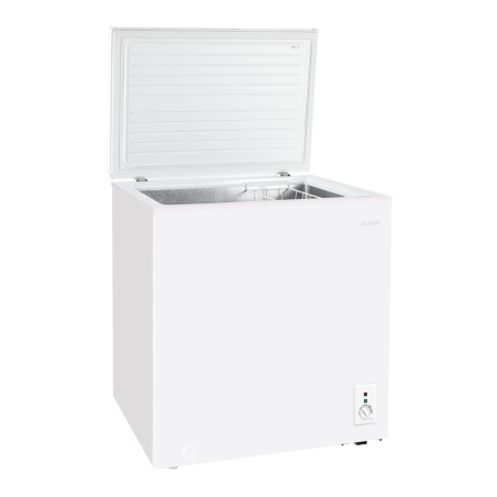 Baridi Freestanding Chest Freezer, 99L Capacity, Garages and Outbuilding Safe, -12 to -24°C Adjustable Thermostat with Refrigera