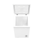 Baridi Freestanding Chest Freezer, 99L Capacity, Garages and Outbuilding Safe, -12 to -24°C Adjustable Thermostat with Refrigera