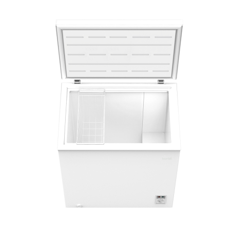 Baridi Freestanding Chest Freezer, 142L Capacity, Garages and Outbuilding Safe, -12 to -24°C Adjustable Thermostat with Refriger