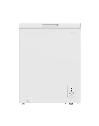 Baridi Freestanding Chest Freezer, 142L Capacity, Garages and Outbuilding Safe, -12 to -24°C Adjustable Thermostat with Refriger