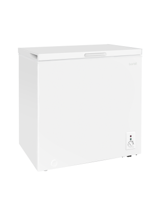 Baridi Freestanding Chest Freezer, 142L Capacity, Garages and Outbuilding Safe, -12 to -24°C Adjustable Thermostat with Refriger