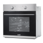 Baridi 60cm Built-In Five Function Fan Assisted Oven, 55L Capacity, Stainless Steel