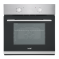 Baridi 60cm Built-In Five Function Fan Assisted Oven, 55L Capacity, Stainless Steel