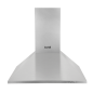 Baridi 60cm Chimney Style Cooker Hood with Carbon Filters, Stainless Steel