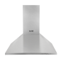 Baridi 60cm Chimney Style Cooker Hood with Carbon Filters, Stainless Steel