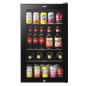 Baridi Under Counter Wine/Drink/Beverage Cooler/Fridge, Built-In Thermostat, Light, Security Lock, 85 Litre – Black