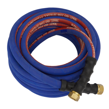 Extra-Heavy-Duty Air Hose with 1/2"BSP Unions 10m x 13mm