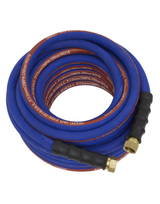 Extra-Heavy-Duty Air Hose with 1/2"BSP Unions 15m x 13mm