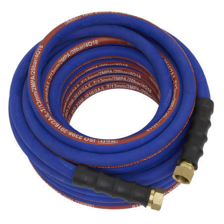 Extra-Heavy-Duty Air Hose with 1/2"BSP Unions 15m x 13mm