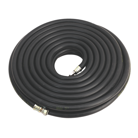 Heavy-Duty Air Hose with 1/4"BSP Unions 15m x 10mm