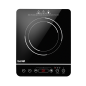 Baridi Induction Hob: Single Zone with 13A Plug, 10 Power Settings 200W-2000W, Touch Controls, 3-Hour Timer Function, Child Lock