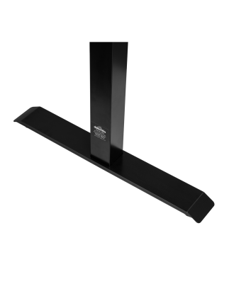 Dellonda Black Electric Adjustable Desk Frame, Digital Controls 100kg Heavy Duty