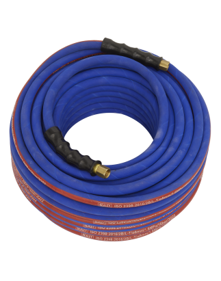 Tuyau d'air extra-robuste avec raccords BSP 1/4" 30 m x 8 mm