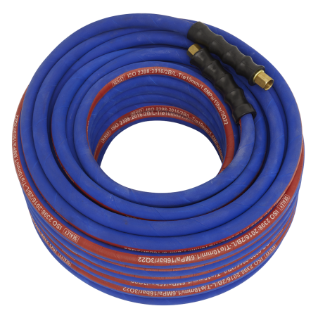 Extra-Heavy-Duty Air Hose with 1/4"BSP Unions 30m x 10mm