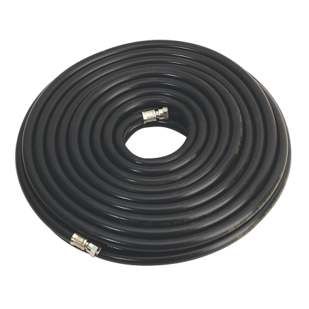 Heavy-Duty Air Hose with 1/4"BSP Unions 30m x 10mm