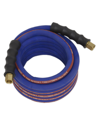 Extra-Heavy-Duty Air Hose with 1/4"BSP Unions 5m x 8mm