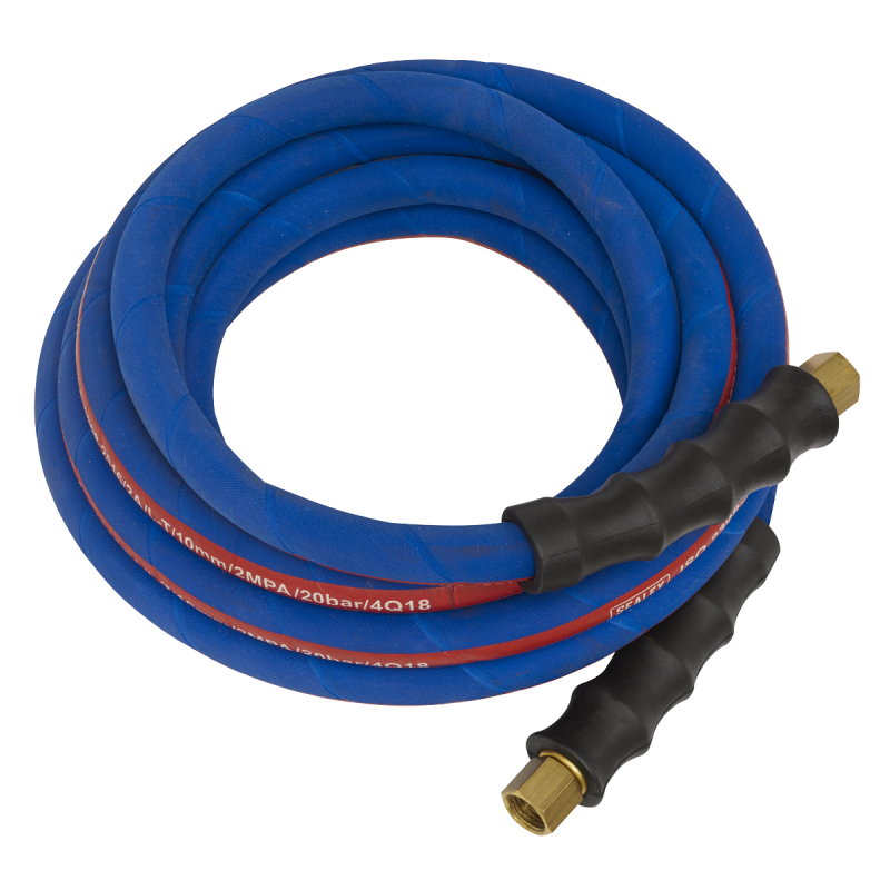 Extra-Heavy-Duty Air Hose with 1/4"BSP Unions 5m x 10mm