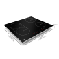 Baridi 60cm Built-In Induction Hob with Bridge Zone, 4 Cooking Zones, 2800W, Boost Function, 9 Power Levels, Touch Control & Tim