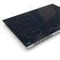 Baridi 77cm Built-In Induction Hob with 4 Cooking Zones, 7200W, Boost Function, 9 Power Levels, Touch Control & Timer, Hardwired