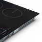 Baridi 90cm Built-In Induction Hob with 5 Cooking Zones, 9300W, Boost Function, 9 Power Levels, Slider Touch Control, Hardwired