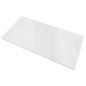 Ordinateur de bureau rectangulaire blanc Dellonda 1400 x 700 mm, épaisseur 1" - DH19