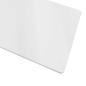 Ordinateur de bureau rectangulaire blanc Dellonda 1400 x 700 mm, épaisseur 1" - DH19