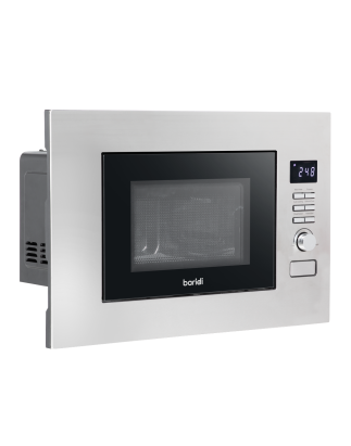 Baridi 20L Integrated Microwave Oven, 800W, Stainless Steel