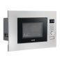 Baridi 20L Integrated Microwave Oven, 800W, Stainless Steel