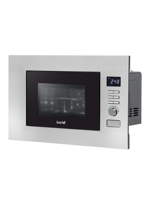 Baridi 20L Integrated Microwave Oven, 800W, Stainless Steel