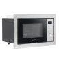 Baridi 25L Integrated Microwave Oven with Grill, 900W, Stainless Steel