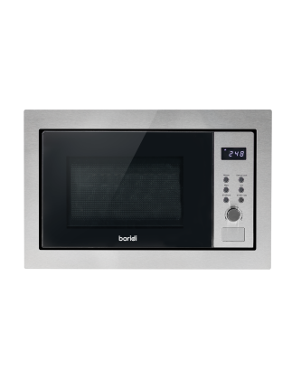 Baridi 25L Integrated Microwave Oven with Grill, 900W, Stainless Steel