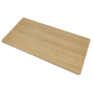 Dellonda Oak Rectangular Desktop 1400 x 700mm, 1" Thickness - DH20