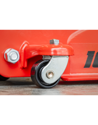 Low Profile Short Chassis Trolley Jack 2 Tonne - Red